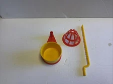 2005 Mouse Trap Board Game Base C Washtub Post & Cage Parts 20 21 22 23 Only