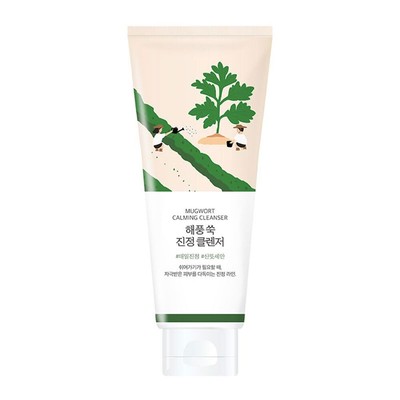 ROUND LAB Mugwort Calming Cleanser | Cleanse and calm simultaneously Formulat...