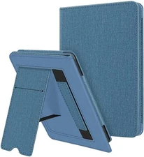 Stand Case for 6.8" Kindle Paperwhite 11th 2021 Leather Sleeve Cover Hand Strap