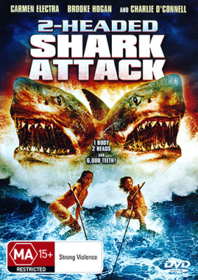 Carmen Electra Charlie O'Connell Brooke Hogan 2-HEADED SHARK ATTACK - HORROR DVD