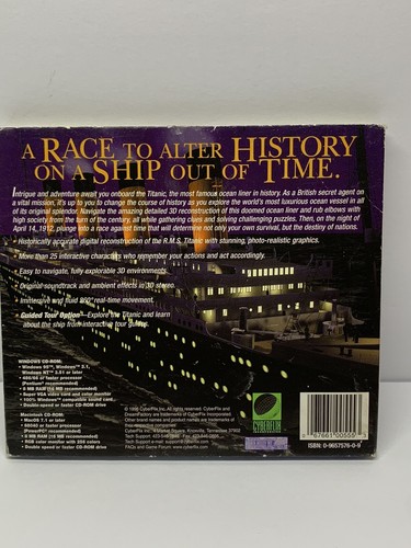 Titanic Adventure Out of Time PC Spiel Windows (1996) 2 Discs Set komplett - Bild 7 von 22