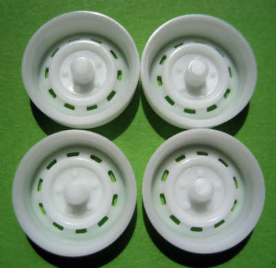 Resin 1/25 Chevy Truck Rally Wheels - Five Lug 2WD