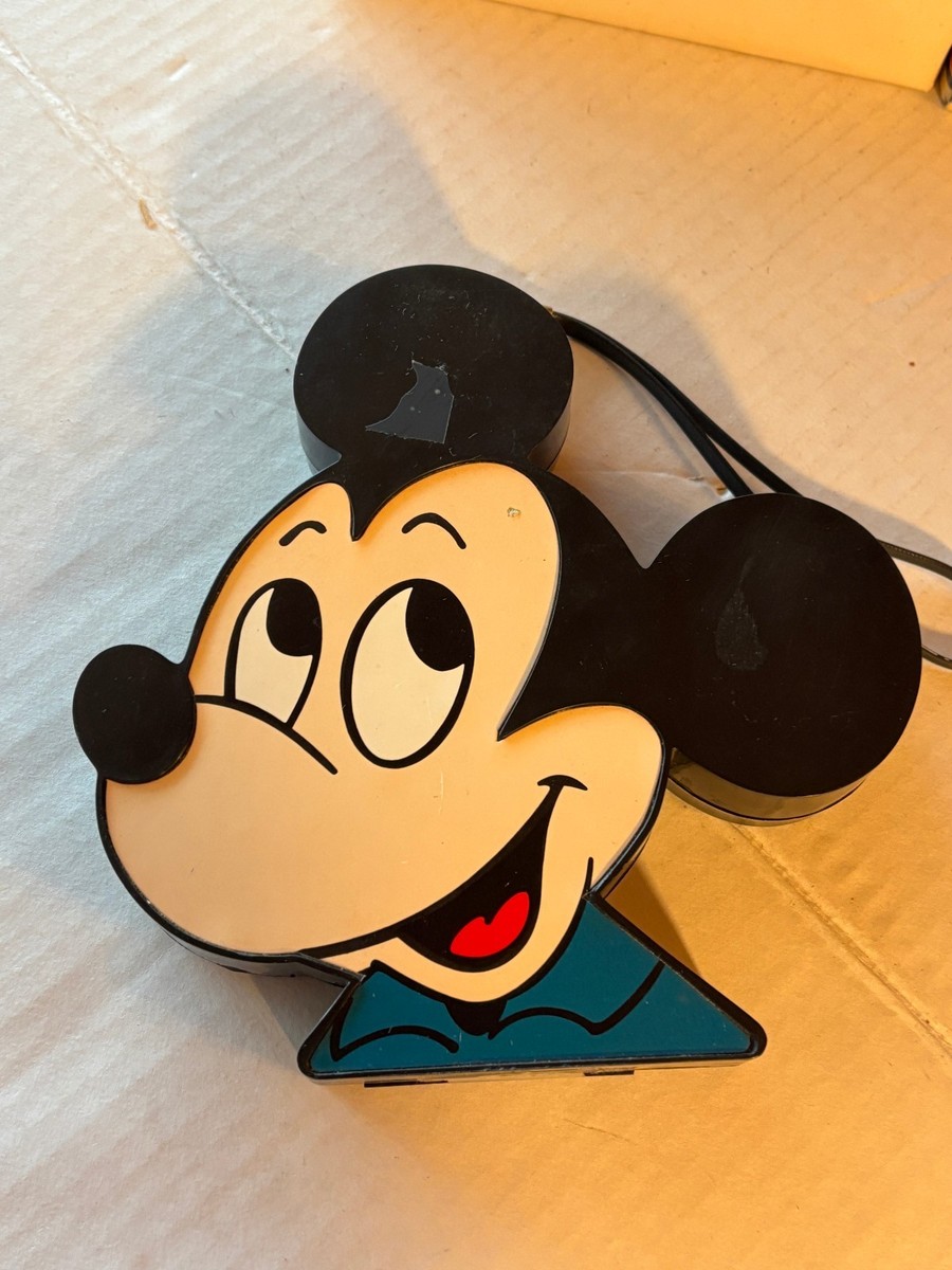 Vintage Disney Mickey Mouse AM Portable Radio with Box | eBay