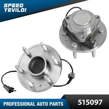 2WD Front Wheel Bearing Hubs for 2007-2013 GMC Chevy Silverado Sierra 1500 Tahoe
