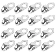 20 Pcs Lace Hook Set Boot Speed Hooks Sports Shoe Buckle Outdoor Metal Shoelace