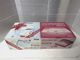 Sega Saturn WHITE Christmas Nights Limited Edition Console Japan Box Manual