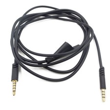 6.56ft/2m 3.5mm Mute Earphone Audio Cable For Astro A10 A40 Gaming Headphone
