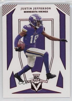 2020 Panini Chronicles Vertex Red 114/199 Justin Jefferson #V-10 Rookie RC 19ed