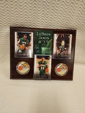 Lebron James #23  St. Vincent St.  Mary's Card Plaque Upper Deck