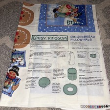 Unused Uncut Daisy Kingdom Snowman Pillow Pals Sewing Fabric Panel