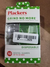 Plackers Grind No More Dental Night Guard - Blue, Pack of 10