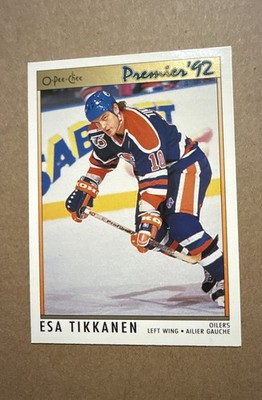 1991-92 O-Pee-Chee Premier - Esa Tikkanen #121