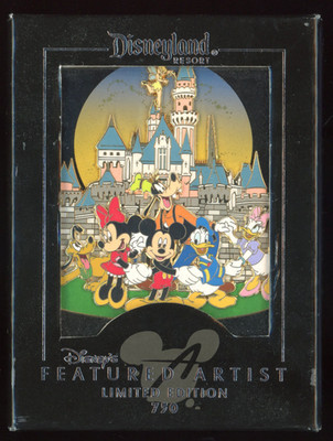 2005 DLR Featured Artist Costa Alavezos Mickey Mouse & Friends