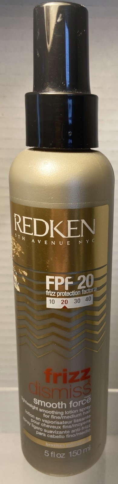 REDKEN Unisex Frizz Dismiss FPF20 Smooth Force Hair Lotion S