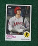 SHOHEI OHTANI - 2021 TOPPS ARCHIVES BASE CARD # 130 - ANGELS - DODGERS - MLB