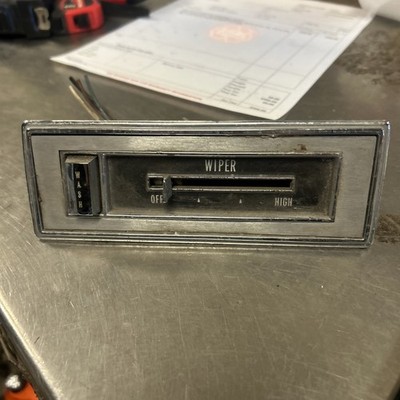1965-6 Cadillac Deville Wiper Switch With Wire￼Plug