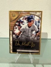 2025 Topps Museum Collection Don Mattingly Museum Framed ON CARD Auto GOLD 04/10
