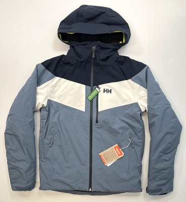Men's HELLY HANSEN Carv Lifaloft 2.0 Insulated Ski Jacket WASHED NAVY
