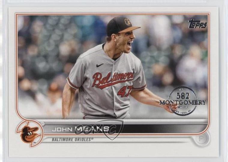 2022 Topps Series 1 582 Montgomery Club John Means #253 0c4