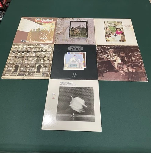 Led Zeppelin Plant Vinyl Record Lot Albums