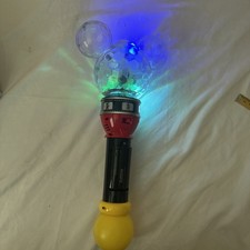 Disney World Parks Mickey Mouse Film Strip Light Up Bubble Wand Works