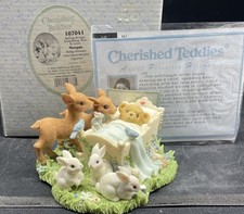 2002 Cherished Teddies Morgan 107041 "Spring Brings Something New To Love"
