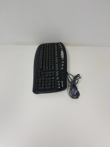 Microsoft Multimedia Keyboard 1.0a KB-0168 Wired. Black / PS-2 Connector - Picture 14 of 22