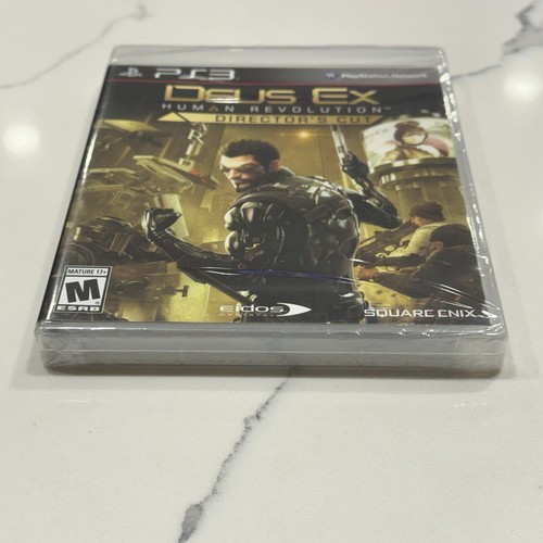Deus Ex: Human Revolution - Director's Cut (PS3, 2013) Brand New Factory SEALED - Picture 2 of 10