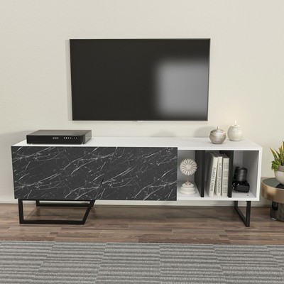 Decorotika Linossa 59 inch Modern TV Stand Mid-Century Media Console
