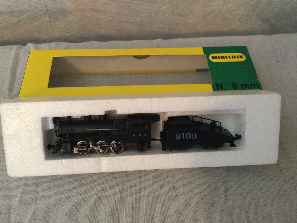 Minitrix N Ready to Go/Pre-built Steam Locomotive Model Railroad