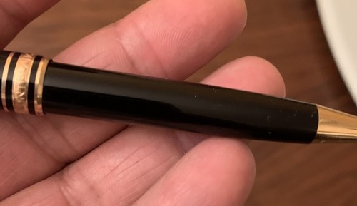 Vintage Two Original Montblanc Meisterstock Ball Point Pens For Parts Repair - Picture 9 of 19