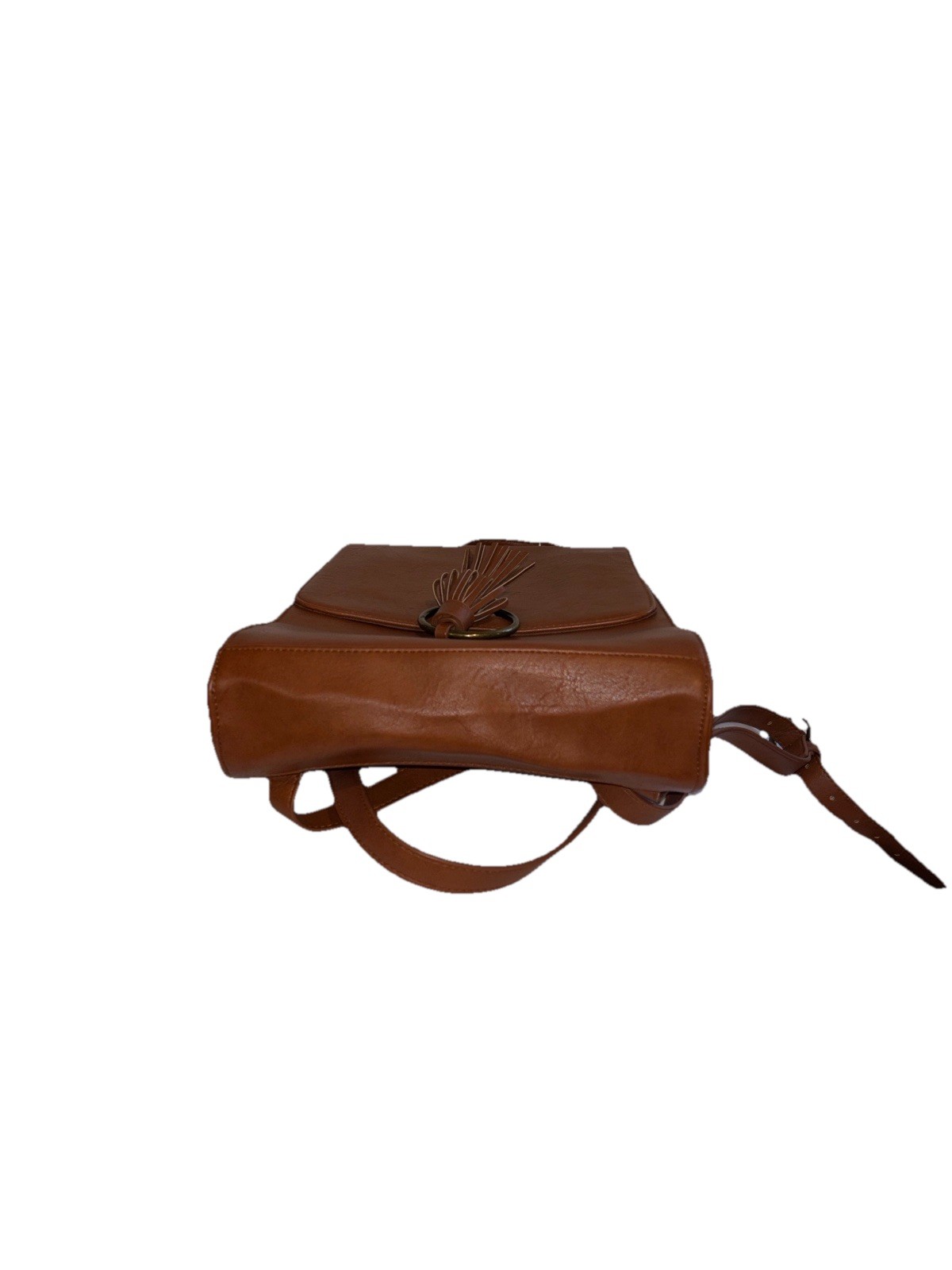 Universal Thread Brown Backpack Tassel Ring Accen… - image 5