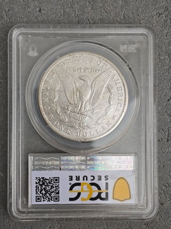 1886-CC Morgan Silver Dollar $1 Silver PCGS MS63 Business Strike Carson City