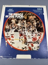 The Miracle of Lake Placid Hockey 1980s CED-VideoDisc RCA Selectavision