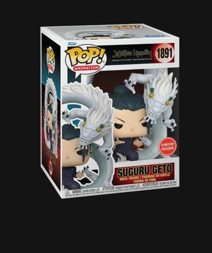 Funko Pop! Premium: Jujutsu Kaisen - Suguru Geto - Exclusive #1891 Damage Box