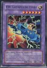 CARTA YU-GI-HO DP2 VW-CATAPULTA TIGRE IT016 RARA 1°EDIZIONE