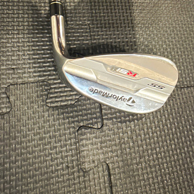 TaylorMade RSi Sand Wedge RH Steel Shaft Regular Flex 55° Silver