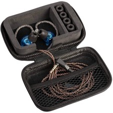 IEM Case for in-Ear Monitors, Headphones  Earbuds   EVA Travel Storage Bag for