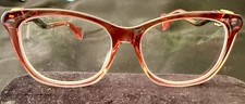GUCCI wine to pink ombré glasses Frames W/ca...