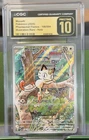2025 Pokemon Phantasmal Flames - MEOWTH Illustration Rare #106 CGC Pristine 10