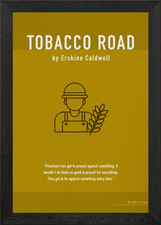 Tobacco Road by Caldwell Framed Wall Art Poster Canvas Print Picture