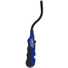 Torch Blue Flex Tube Flexible Grill Lighter w/Built In Bottle Cap Opener & Light