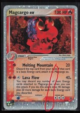 E Reader  Holo Magcargo ex 95/97 Dragon Pokemon TCG Card on eBay