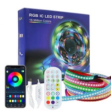 WS2812B LED Strip Individual Addressable Light 3.2FT 144Pixels/m SMD 5050 RGB...