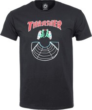 Thrasher Doubles SS TShirt Black