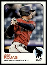 2022 Topps Heritage Josh Rojas Arizona Diamondbacks #37
