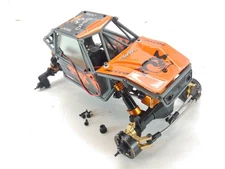 *SUPER UPGRADED* Treal / DLUX Axial Capra UTB18 1/18 4wd RC Crawler Roller Slide