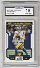 2023 SCORE MATTHEW STAFFORD FOOTBALL CARD LA RAMS QUARTERBACK