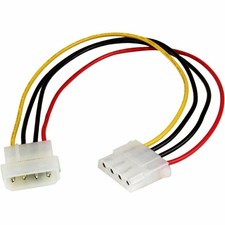 Molex Power Extension Cable Adapter 4 Pin Male To 4 Pin Female 30Cm