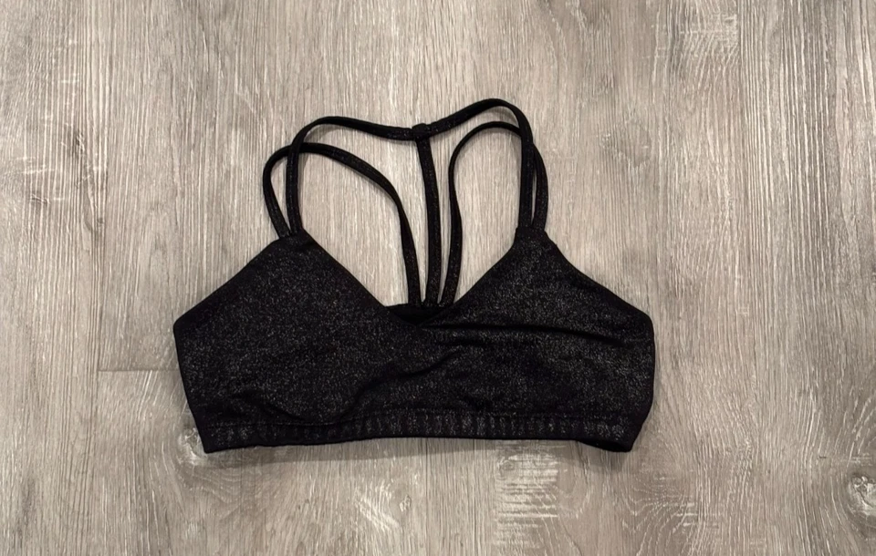 Camiseta sin mangas recortada Beyond Yoga On The Up noche oscura para mujer S Foto 2 de 4